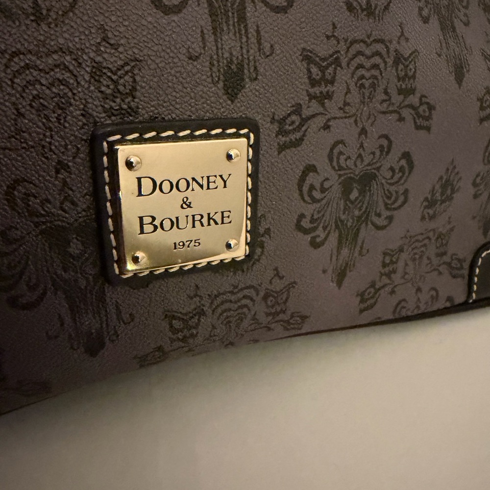 Dooney & Bourke rare haunted mansion shopper tote - Picture 2 of 13